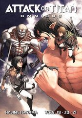 Attack on Titan Omnibus 7 (Vol. 19-21) cena un informācija | Fantāzija, fantastikas grāmatas | 220.lv