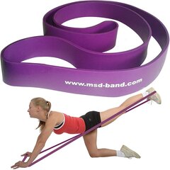 Pretestības lente-cilpa Moves Fit Superloop, 104 cm, violeta cena un informācija | Fitnesa gumijas, gredzeni | 220.lv