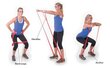 Thera-band lente ar cilpām CLX, melna, 2,20 m цена и информация | Fitnesa gumijas, gredzeni | 220.lv