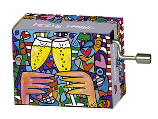 Muzikāla kastīte Fridolin Happy Birthday in Box James Rizzi, Here's to love цена и информация | Аксессуары для детей | 220.lv