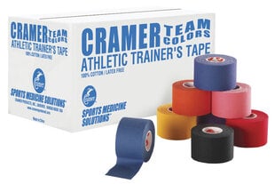 Teips CRAMER Team 3,8 cm x 9,14 m, oranžs cena un informācija | Ķermeņa daļu fiksatori | 220.lv