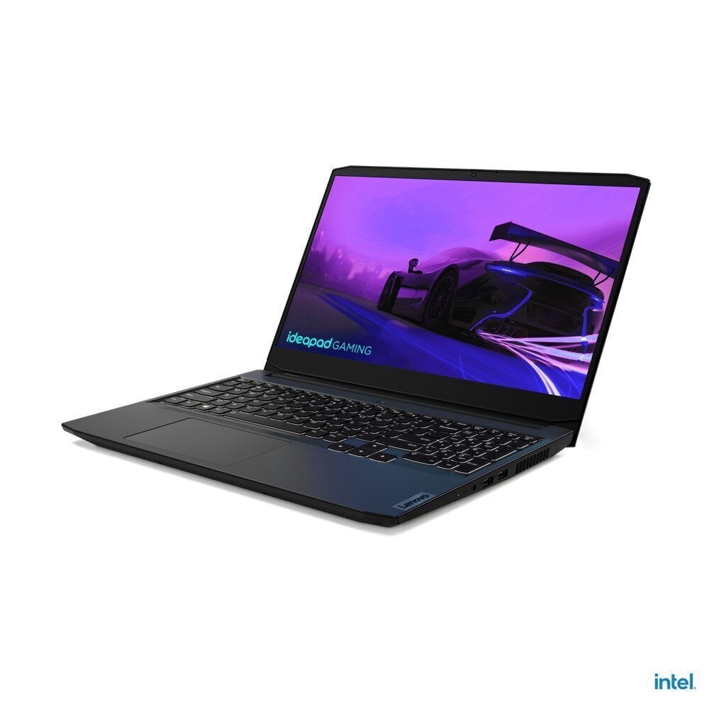 Lenovo IdeaPad Gaming 3 15IHU6, i5-11320H, 15.6" FHD IPS, 16GB DDR4, SSD 512, GeForce RTX 3050 4GB, Shadow Black (82K101F6PB) cena un informācija | Portatīvie datori | 220.lv