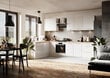 Grīdas virtuves skapis ar atvilktnēm VITA WHITE ACRYLIC GLOSS/BI, balts cena un informācija | Virtuves skapīši | 220.lv