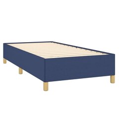 Atsperu gulta ar matraci vidaXL, 80x200 cm, zils цена и информация | Кровати | 220.lv