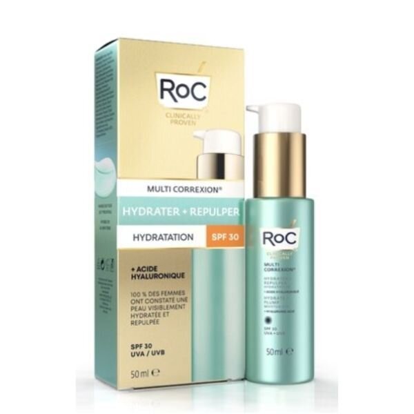 Dienas gela krēms Roc Multi Correxion SPF30, 50 ml cena un informācija | Sejas krēmi | 220.lv