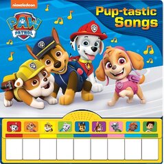 Paw Patrol Piano Board Mini Deluxe цена и информация | Книги для малышей | 220.lv