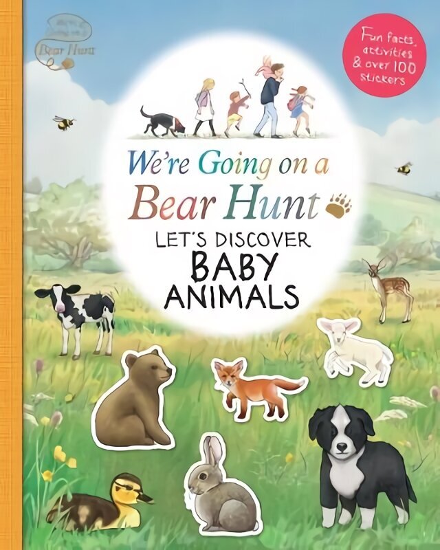 We're Going on a Bear Hunt: Let's Discover Baby Animals cena un informācija | Grāmatas mazuļiem | 220.lv