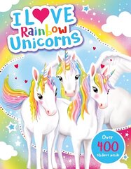 I Love Rainbow Unicorns! Activity Book cena un informācija | Grāmatas mazuļiem | 220.lv