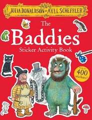 Baddies Sticker Activity Book cena un informācija | Grāmatas mazuļiem | 220.lv