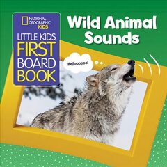 Little Kids First Board Book Wild Animal Sounds цена и информация | Книги для малышей | 220.lv