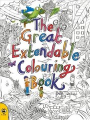 Great Extendable Colouring Book cena un informācija | Grāmatas mazuļiem | 220.lv