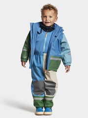 Didriksons детский теплый резиновый комплект BOARDMAN, синий пестрый цена и информация | Непромокаемая одежда для детей | 220.lv