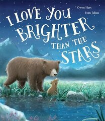 I Love You Brighter than the Stars цена и информация | Книги для малышей | 220.lv