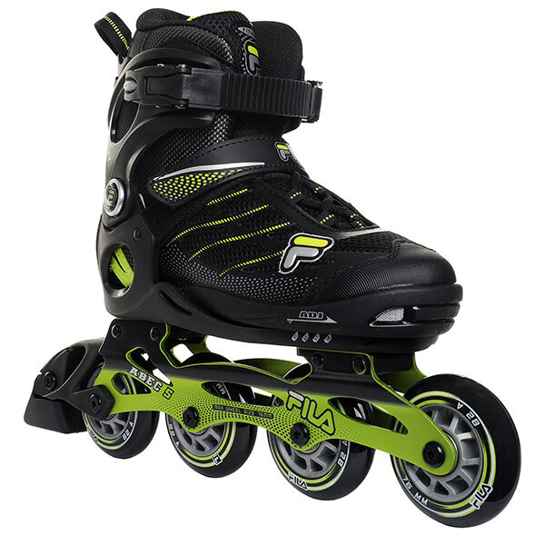 Wizy ALU BlackLime XL38-41 (010622170) цена и информация | Skrituļslidas | 220.lv