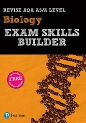 Pearson REVISE AQA A level Biology Exam Skills Builder: for home learning, 2022 and 2023 assessments and exams cena un informācija | Ekonomikas grāmatas | 220.lv