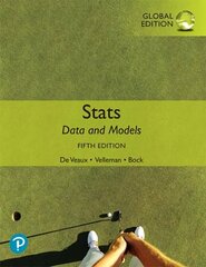 Stats: Data and Models, Global Edition 5th edition цена и информация | Книги по экономике | 220.lv