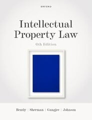 Intellectual Property Law 6th Revised edition цена и информация | Книги по экономике | 220.lv