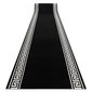 Paklājs - celiņš BCF MORAD Grek melns 100 cm cena un informācija | Paklāji | 220.lv