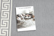 Paklājs - celiņš BCF MORAD Grek pelēks 100 cm цена и информация | Paklāji | 220.lv