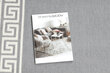 Paklājs - celiņš BCF MORAD Grek pelēks 80 cm цена и информация | Paklāji | 220.lv