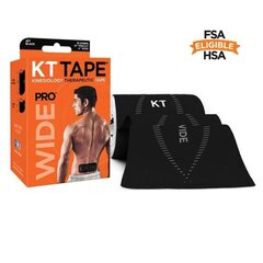 Кинезиологический тейп Thera-Band PRO WIDE, разрезанный, широкий, синтетический цена и информация | Ортезы и бандажи | 220.lv