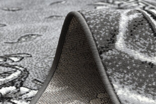 Rugsx ковровая дорожка BCF Morad Trio, серая, 100 см цена и информация | Ковры | 220.lv