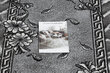 Paklājs - celiņš BCF MORAD Trio Lapas, Ziedi pelēks 100 cm цена и информация | Paklāji | 220.lv