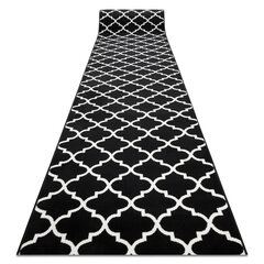 Rugsx ковровая дорожка Bcf Morad Trelis, серая / белая, 80 см цена и информация | Ковры | 220.lv