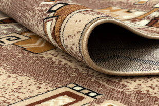 Rugsx ковровая дорожка BCF Szlaczek, бежевая, 90 см цена и информация | Ковры | 220.lv