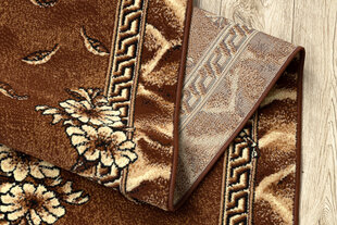 Rugsx ковровая дорожка BCF Trio, коричневая, 60 см цена и информация | Ковры | 220.lv