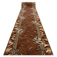 Rugsx ковровая дорожка BCF Trio, коричневая, 60 см