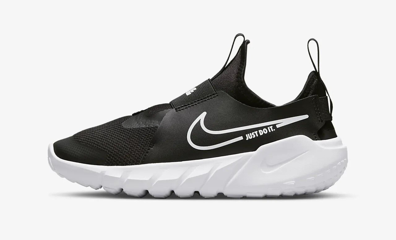 Nike sporta apavi bērniem Flex Runner 2, melni/balti цена и информация | Sporta apavi bērniem | 220.lv