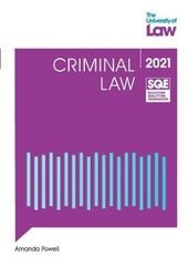 SQE - Criminal Law цена и информация | Книги по экономике | 220.lv