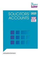 SQE - Solicitors Accounts цена и информация | Книги по экономике | 220.lv