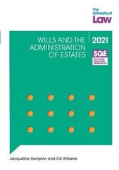 SQE - Wills and the Administration of Estates цена и информация | Книги по экономике | 220.lv