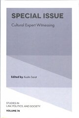 Special Issue: Cultural Expert Witnessing цена и информация | Книги по экономике | 220.lv