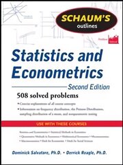 Schaum's Outline of Statistics and Econometrics, Second Edition 2nd edition cena un informācija | Ekonomikas grāmatas | 220.lv