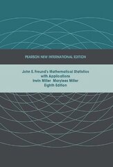 John E. Freund's Mathematical Statistics with Applications: Pearson New International Edition 8th edition cena un informācija | Ekonomikas grāmatas | 220.lv