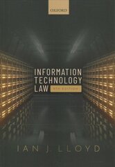 Information Technology Law 9th Revised edition цена и информация | Книги по экономике | 220.lv