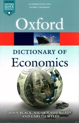 Dictionary of Economics 5th Revised edition cena un informācija | Ekonomikas grāmatas | 220.lv
