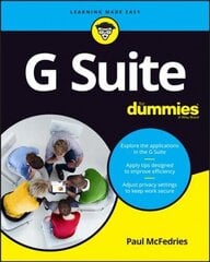 G Suite For Dummies cena un informācija | Ekonomikas grāmatas | 220.lv