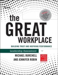 Great Workplace - Building Trust and Inspiring Performance Self-Assessment: Building Trust and Inspiring Performance Self Assessment cena un informācija | Ekonomikas grāmatas | 220.lv
