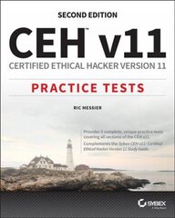 CEH v11 - Certified Ethical Hacker Version 11 Practice Tests: Certified Ethical Hacker Version 11 Practice Tests 2nd Edition цена и информация | Книги по экономике | 220.lv