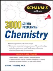 3,000 Solved Problems In Chemistry Revised ed. cena un informācija | Ekonomikas grāmatas | 220.lv