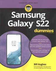 Samsung Galaxy S22 For Dummies цена и информация | Книги по экономике | 220.lv