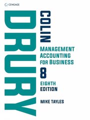 Management Accounting for Business 8th edition цена и информация | Книги по экономике | 220.lv