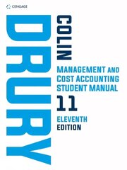 Management and Cost Accounting Student Manual 11th edition cena un informācija | Ekonomikas grāmatas | 220.lv