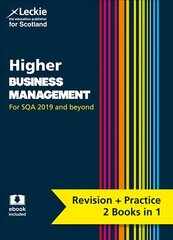 Higher Business Management: Preparation and Support for Sqa Exams, Higher Business Management: Preparation and Support for Teacher Assessment cena un informācija | Ekonomikas grāmatas | 220.lv