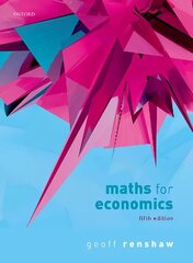 Maths for Economics 5th Revised edition cena un informācija | Ekonomikas grāmatas | 220.lv