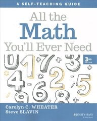 All the Math You'll Ever Need: A Self-Teaching Gui de, Third Edition: A Self-Teaching Guide 3rd Edition цена и информация | Книги по экономике | 220.lv